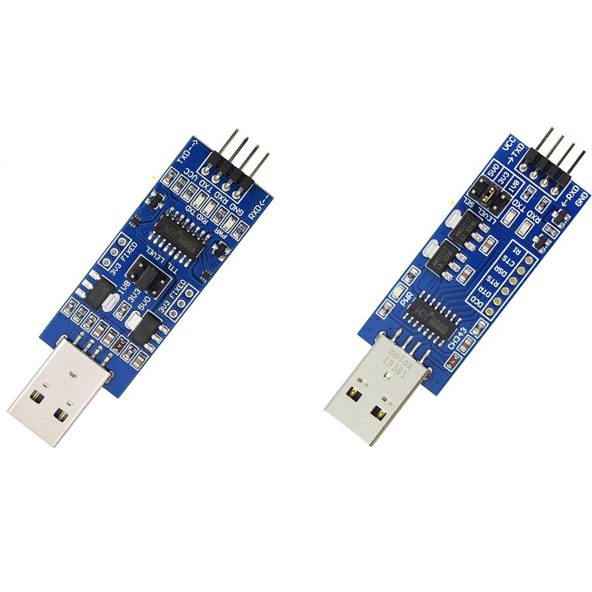 Taidagent- USB to TTL UART  , 1.8V 2.5V 3.3V 5V  Ʈ   CH340 CP2102 ÷ ӽ